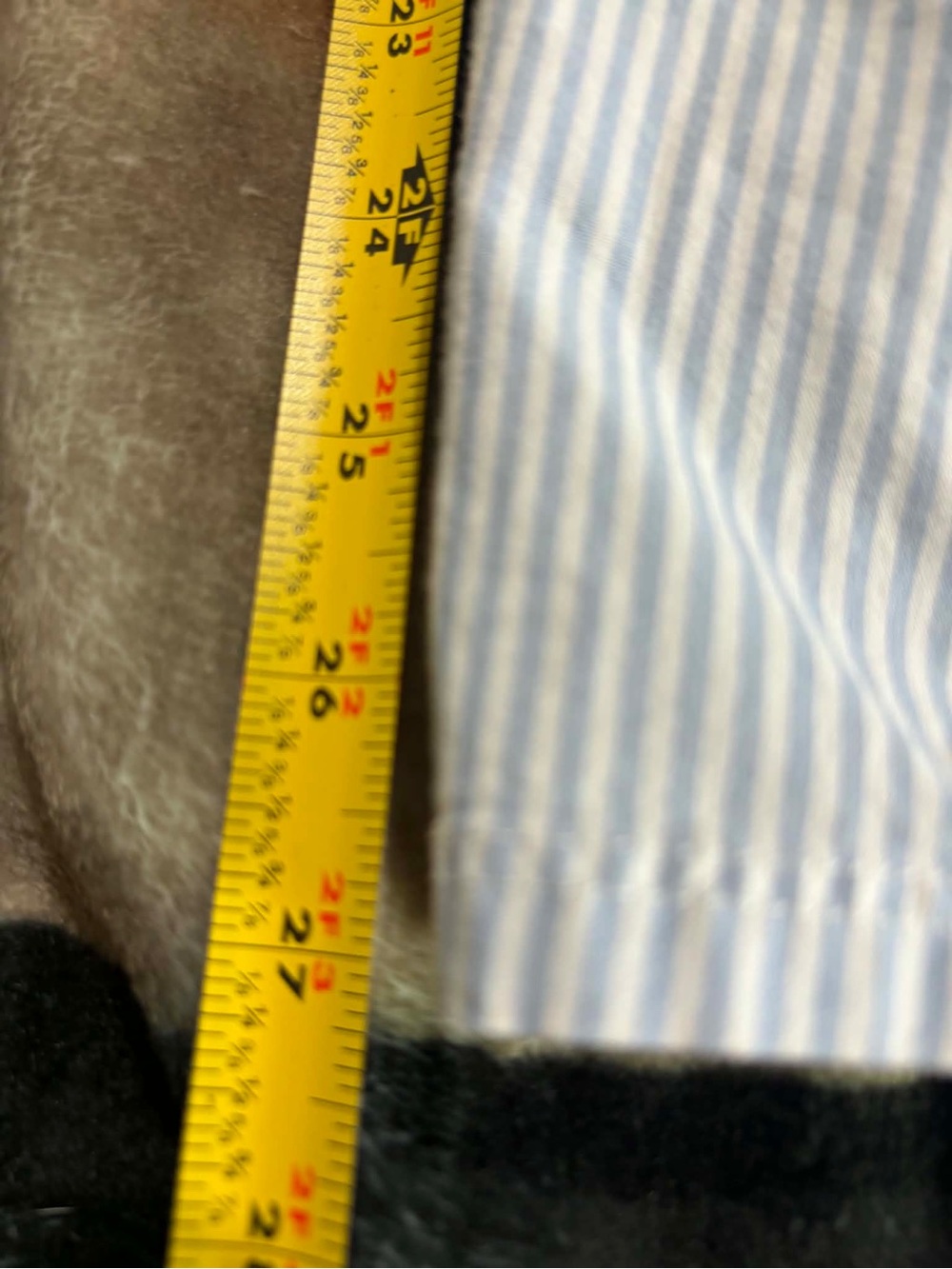 Hollister Gray & White Pinstripe Wide-Leg Lounge and Pajama Pants Size Large - Picture 4 of 4